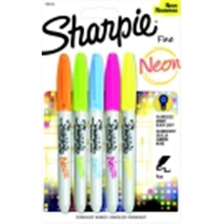 SHARPE MFG CO Sharpie Non-Toxic Permanent Marker Set; Fine Tip; Set - 5 1461912
